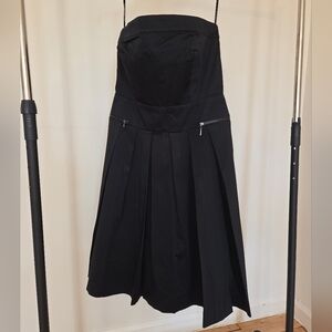 Calvin Klein Black Strapless Dress